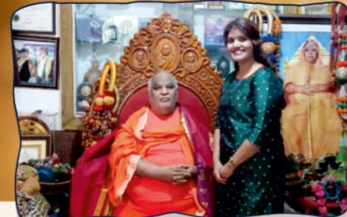 With Shri Shri Shri Neelakanthaacharya Swamiji of Kodimath